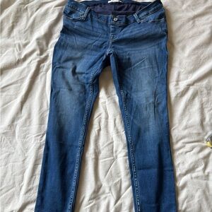 Abercrombie & Fitch Dark Blue Skinny Maternity Jeans
